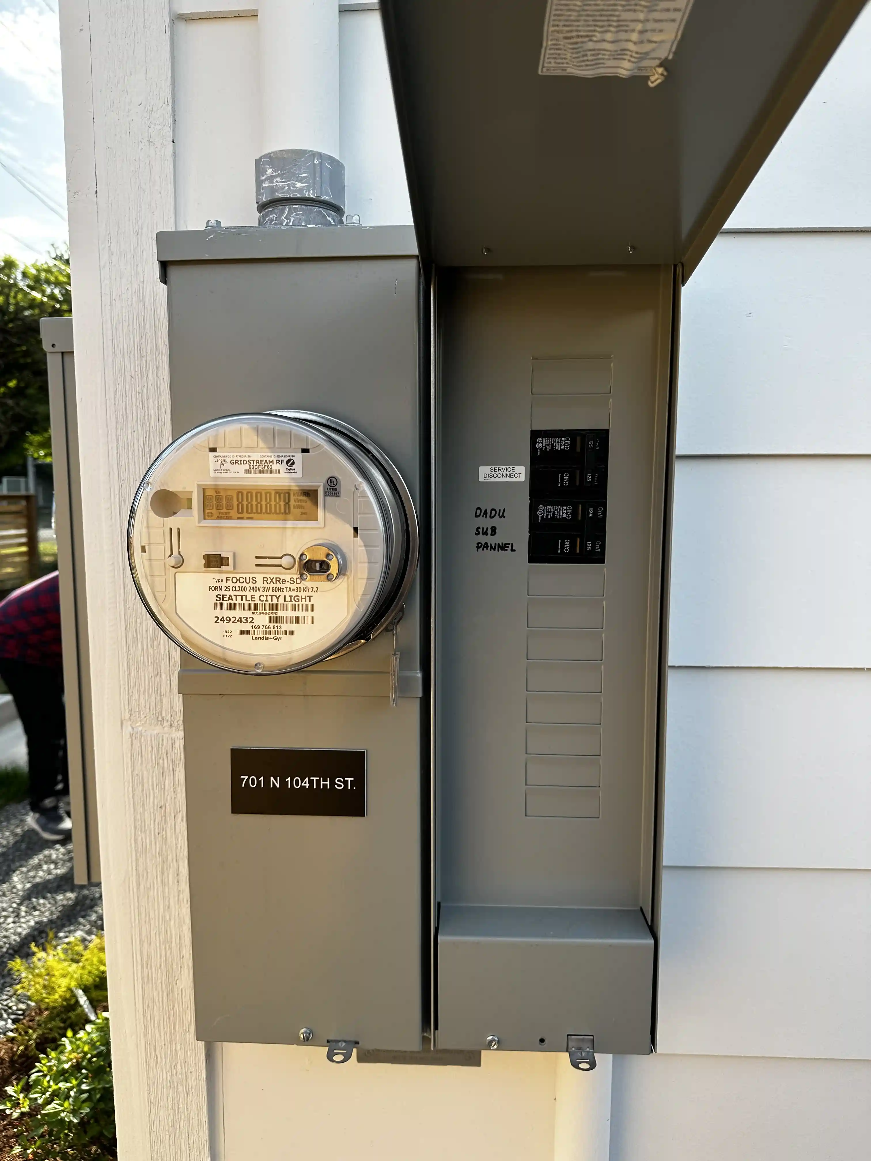 Evergreen Energy electrician on a job site